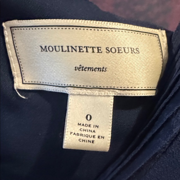 Moulinette Soeurs for Anthropologie Avon Bloom Floral Silk Midi Dress size 0 - Picture 5 of 15